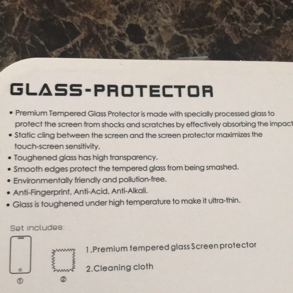 MTEM-LG LS676 / GLASS SCREEN PROTECTOR /PREMIUM TEMPERED GLASS SCREEN PROTECTOR - Picture 5 of 7